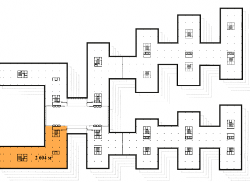 Помещение 2604 м2 Бизнес-центр Комсити – фото объекта