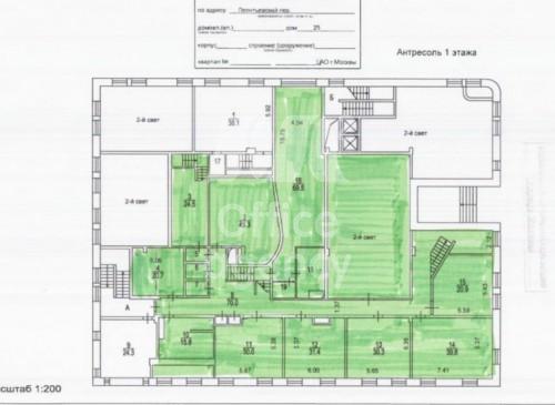 Помещение 1021 м2 Бизнес-центр Леонтьевский, 25 – фото объекта