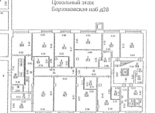 Помещение 1644 м2 Административное здание Лофт на Бережковской – фото объекта